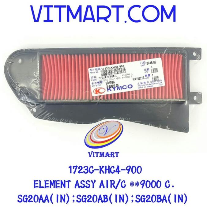 Filter Udara ORI Kymco Easy & New Easy 100cc 1723C-KHC4-900 AIR CLEAN