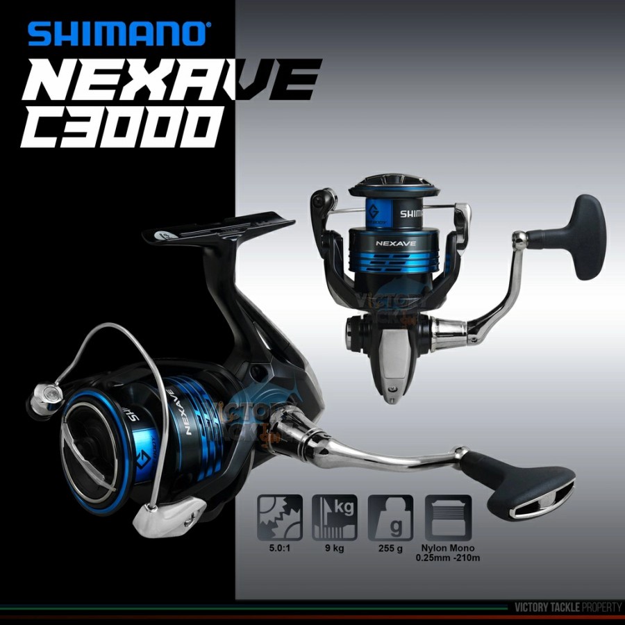 Reel Shimano Nexave 2021 FI (1000/2500/c3000/4000)