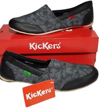 ✨SHOPEE MALL✨ Sepatu slip on Wanita  kickers / Sepatu kerja wanita / Sepatu santai / Sepatu slip on 