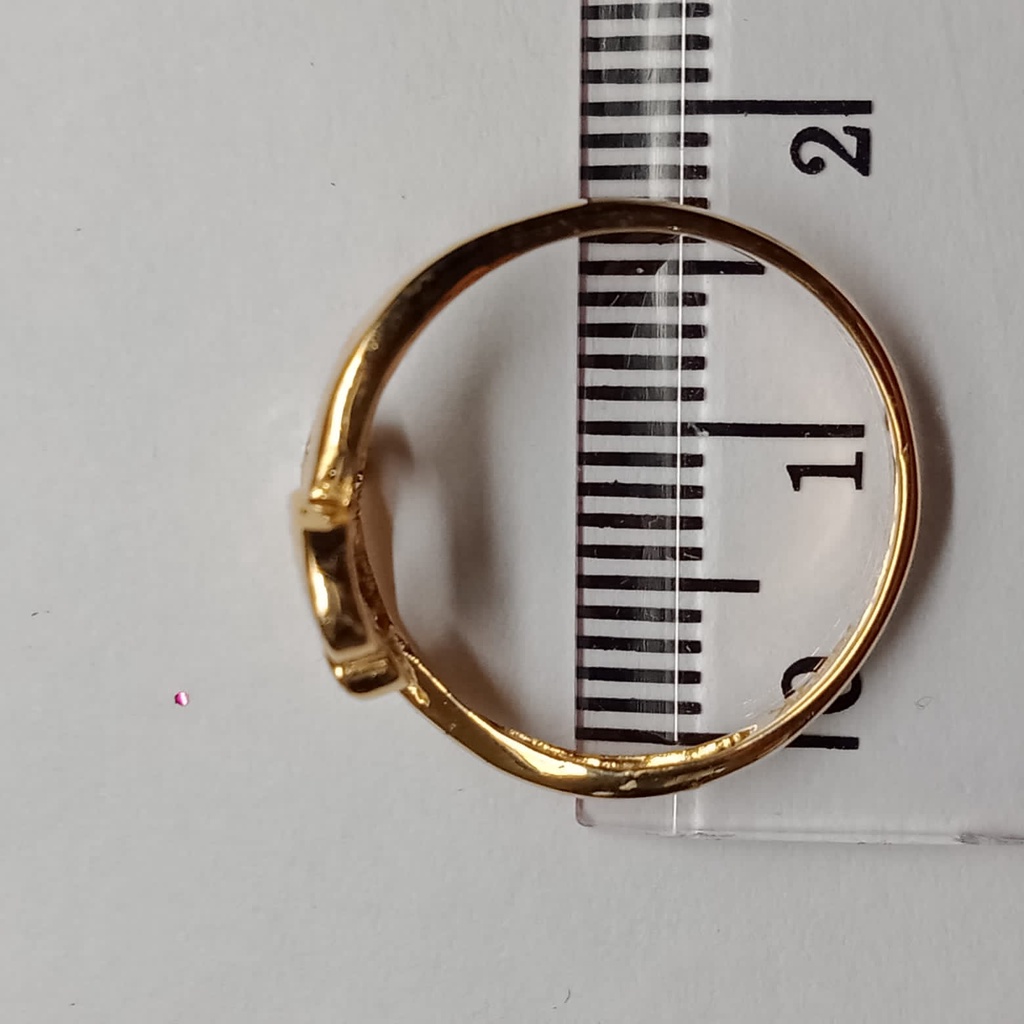 Cincin Emas 17K - 1.7 Gr Kadar 750 - 4428