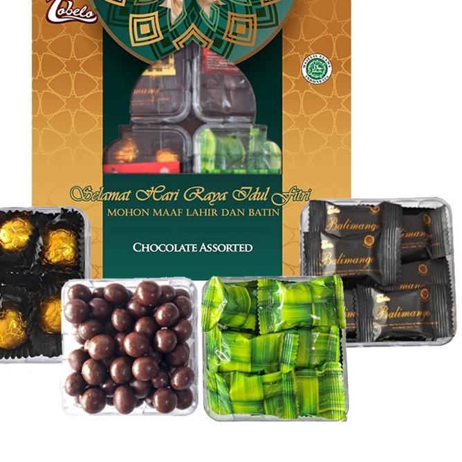 

➣ Tobelo Chocolate Assorted - Paket Lebaran Idul Fitri Coklat Parcel Hampers Box Kotak ♔