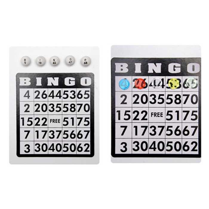 ENS.DE Permainan Bingo Set - ZP001 - Multi-Color