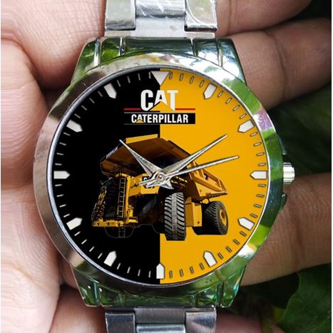Jam Tangan Stainless Pria Custom Caterpilar art 2