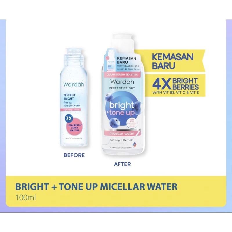 Wardah Perfect Bright Tone UP Micellar Water