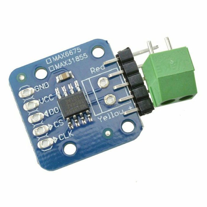 Modul MAX31855 Temperature Thermocouple K Type Sensor -200 ~ 1350C SPI