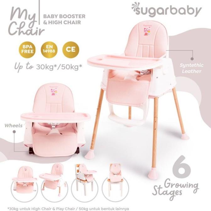 Sugar Baby My Chair Baby Booster & High Chair / Kursi Makan Bayi