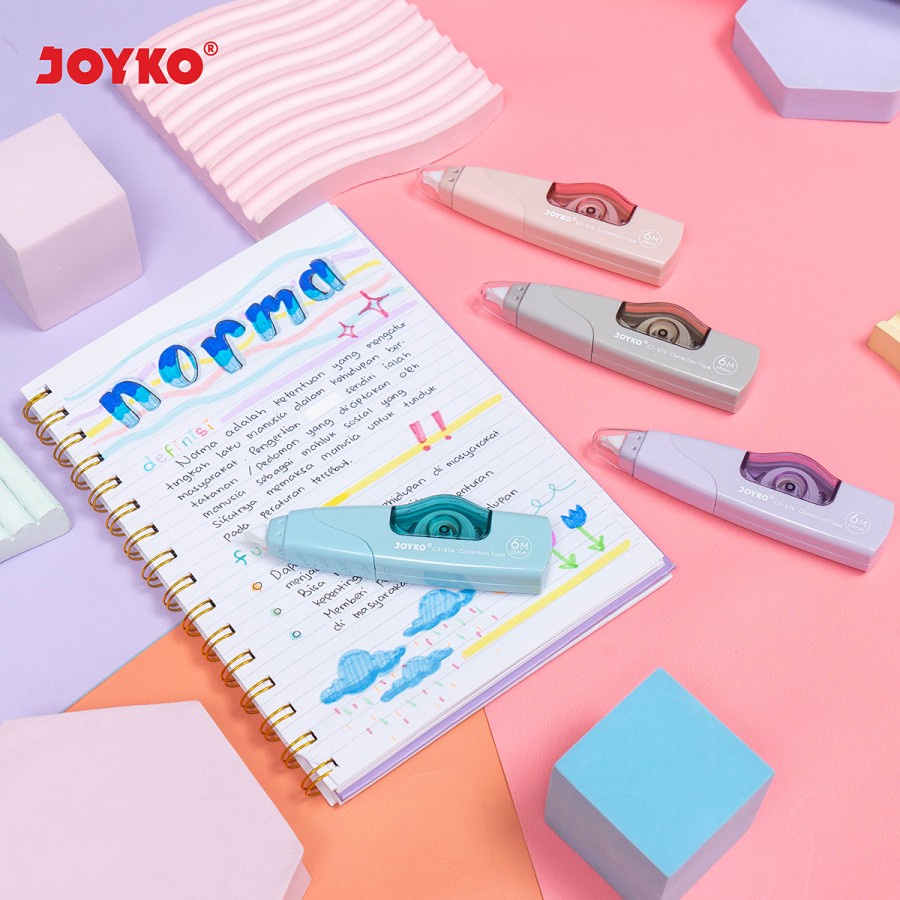 

Correction Tape Pastel Joyko CT-574