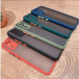 Casing Vivo V20 SE Dove Matte Transparan Slim Fuze Macaron My Choice Case