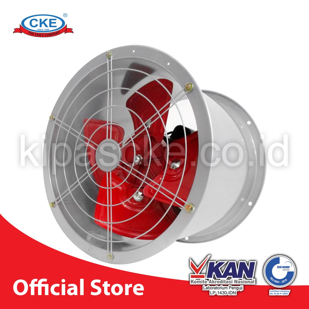 Drum Fan 16 Inch/Blower Tabung/Drum Fan CKE DF-4G-TH Blower Tabung Blower Gedung Eksos Drum