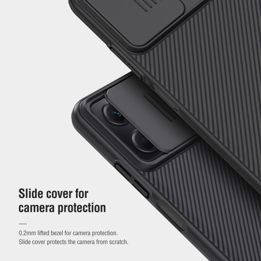 XIAOMI POCO X5 / POCO X5 PRO COVER NILKIN CAMSHILED CASE PELINDUNG KAMERA HARDCASE