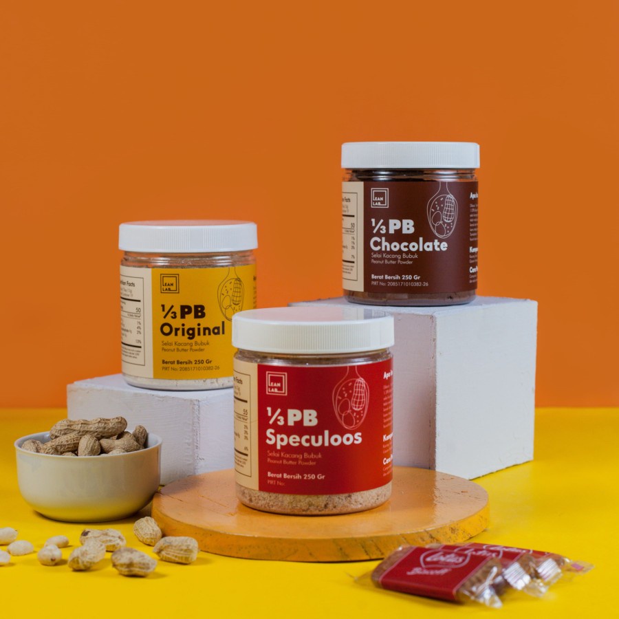 

Lean Lab 1/3 Pb Selai Kacang Bubuk 250 Gr Peanut Butter