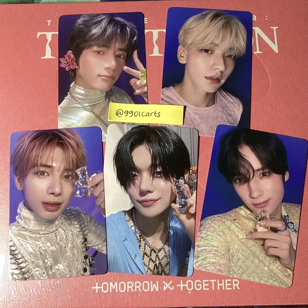 LD WVJP TNCT YEONJUN SOOBIN TAEHYUN BEOMGYU HUENINGKAI TXT LUCKY DRAW JAPAN TEMPTATION