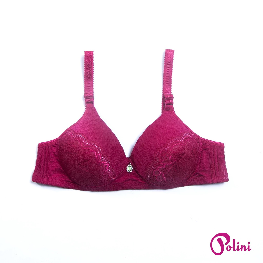 BEE - BH Bra Push Up Tanpa Kawat Style Pakaian Dalam Wanita High Quality POLINI G670