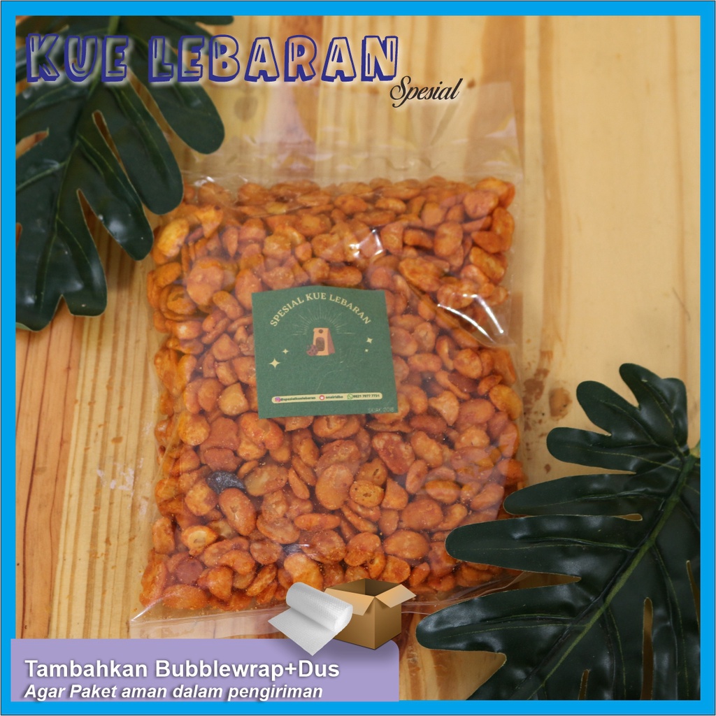 

Kacang Koro Rasa Balado Kemasan 250GR gurih - KACANG JAIPONG - Spesial Kue Lebaran