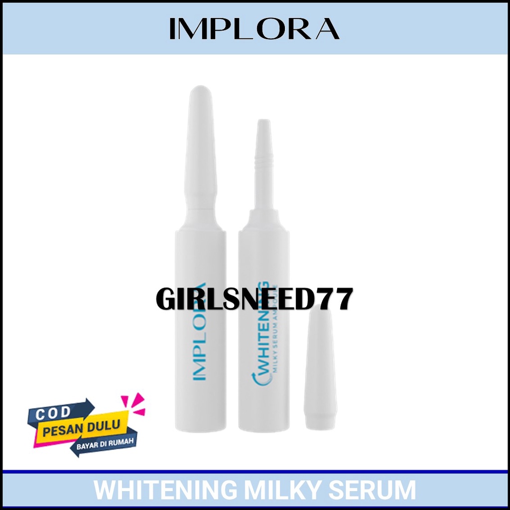 Implora Whitening Milky Serum Ampoule