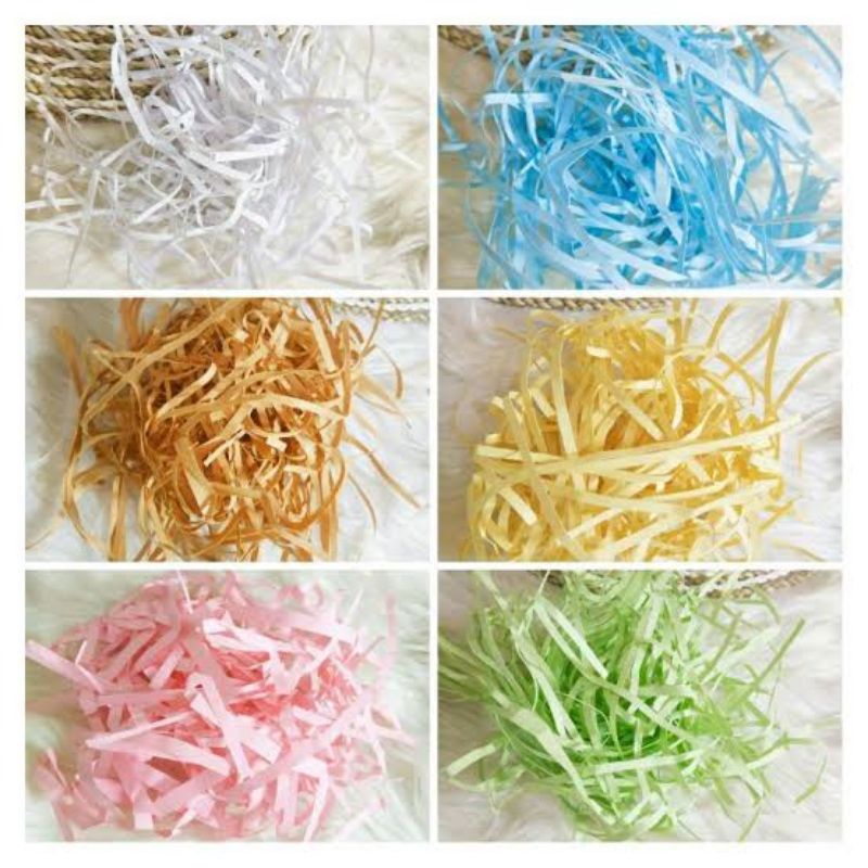

[250gr] Kertas Cacah Warna Warni/shareded Paper/kertas serut