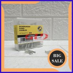 FUSE DX MINI 25A FLOSSER GERMANY - SEKRING TUSUK TANCAP KECIL 1M4R23 tools