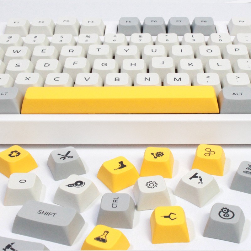 TORX Keycap Keyboard 127 Keys XDA Profile Dye Sublimation PBT Keycap