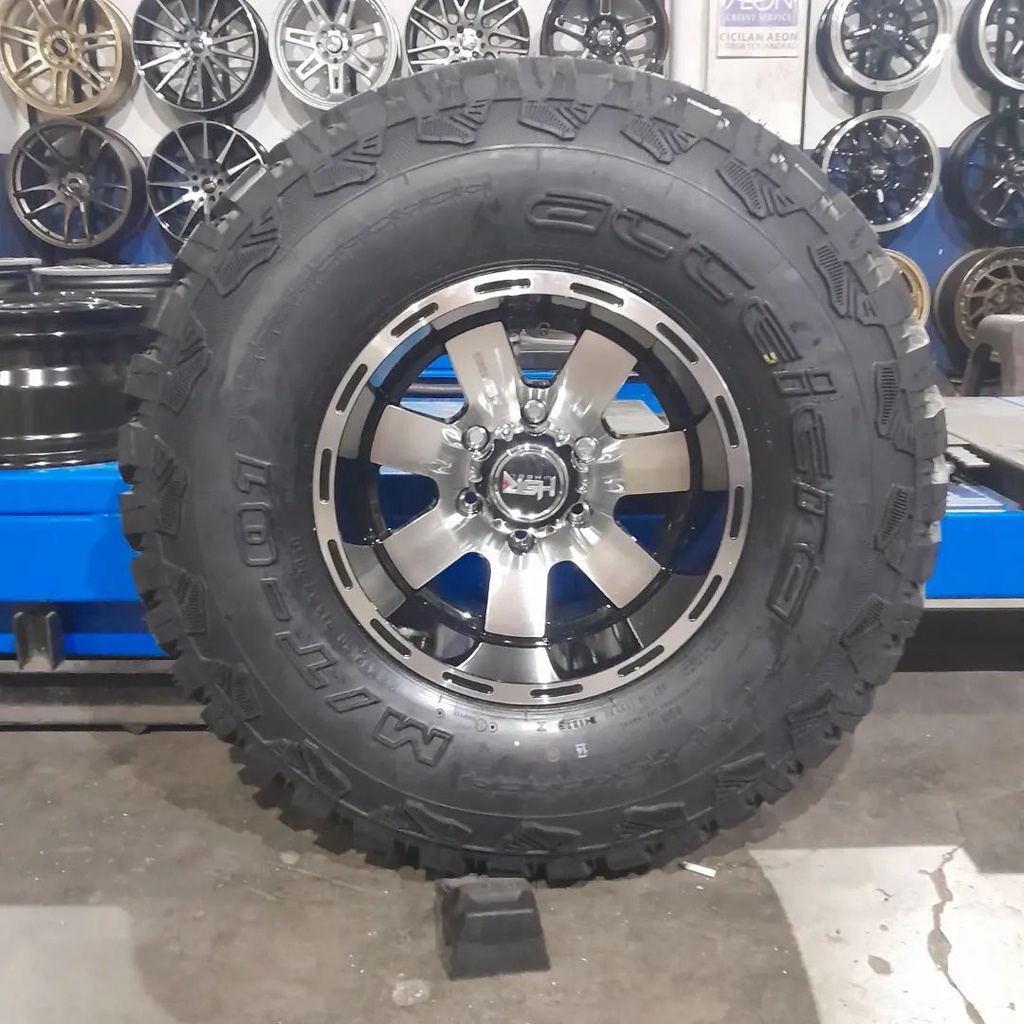 VELG MOBIL HARTOP RING 15 LEBAR 10 HSR TWIIST- ongkir sesuai aplikasi