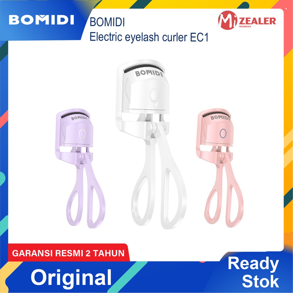 BOMIDI Electric Eyelash Curler EC1 Big Eye Curling Long-lasting hold Penjepit Bulu Mata Elektrik