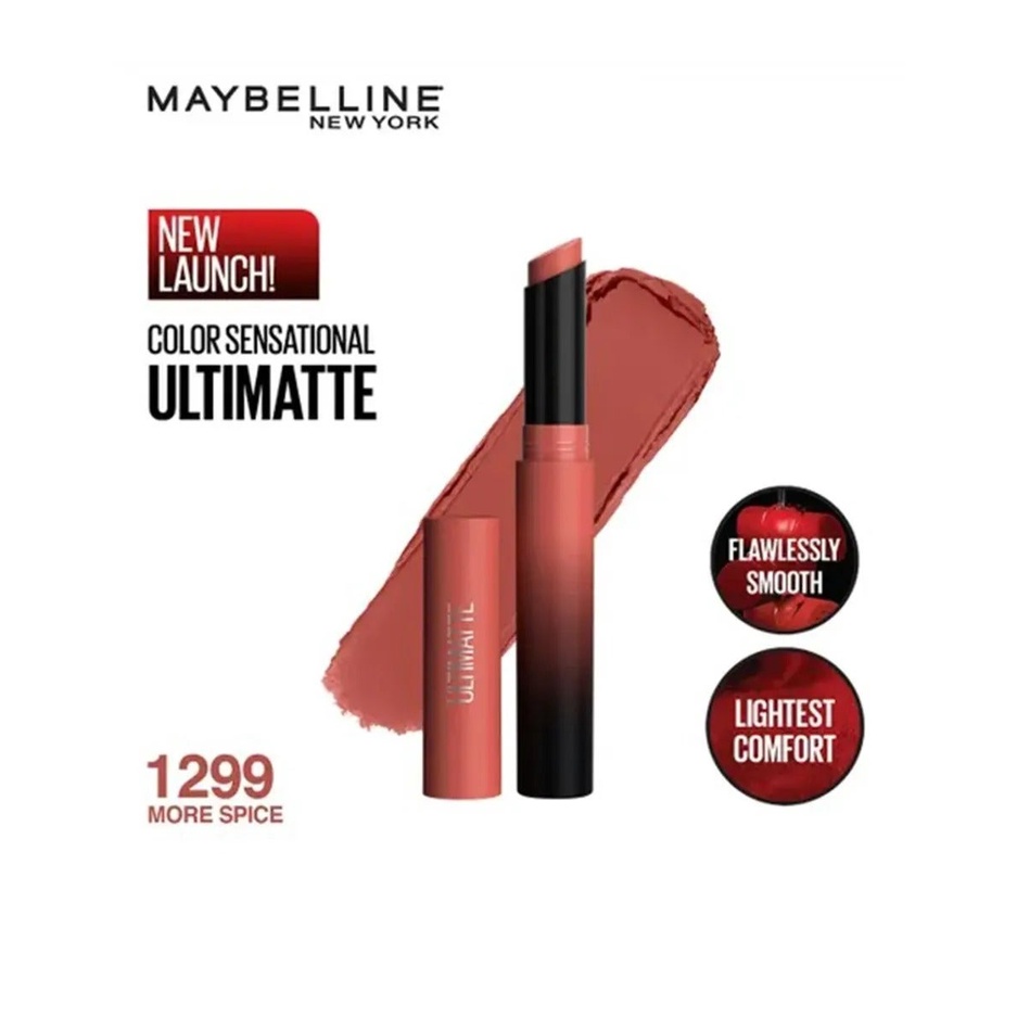 Maybelline Color Sensational Ultimatte Lipstick More Spice 106808538
