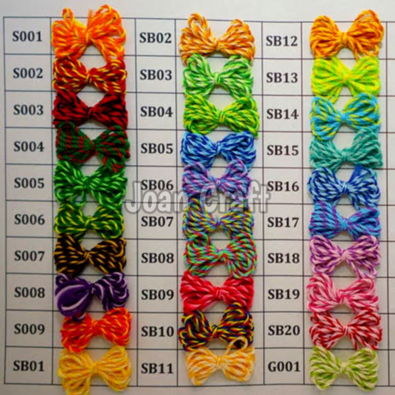 BENANG RAJUT POLYCHERRY SEMBUR