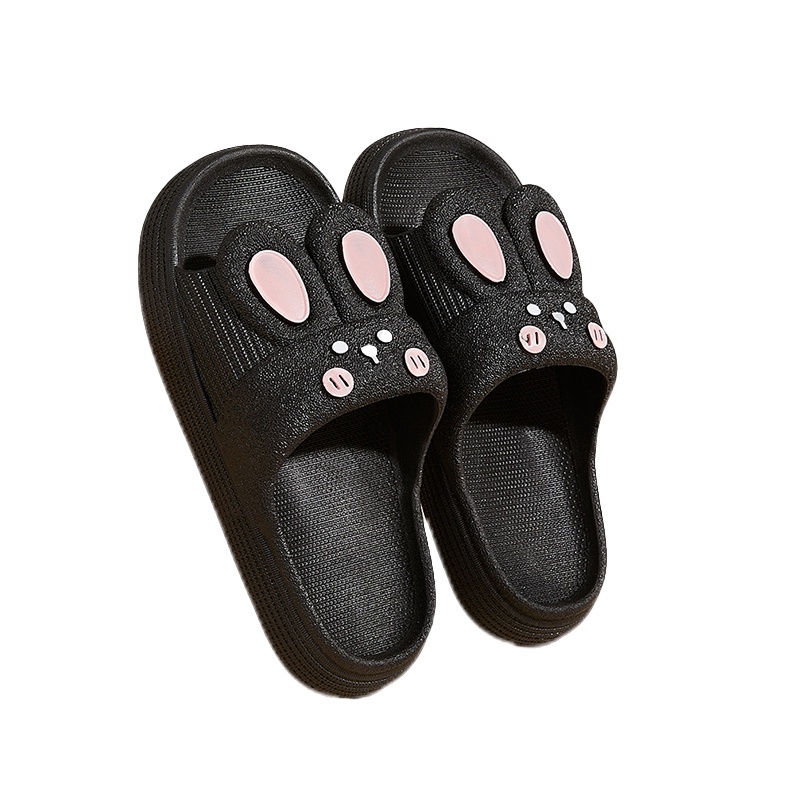 Lazy Bear Sandal Jelly Wanita / Sandal Slip On PVC / Sandal Perempuan Lucu / Cute Rabbit  Sendal Jelly Wanita / H30 Sendal Kelinci Rumah/Sandal Wanita Jelly