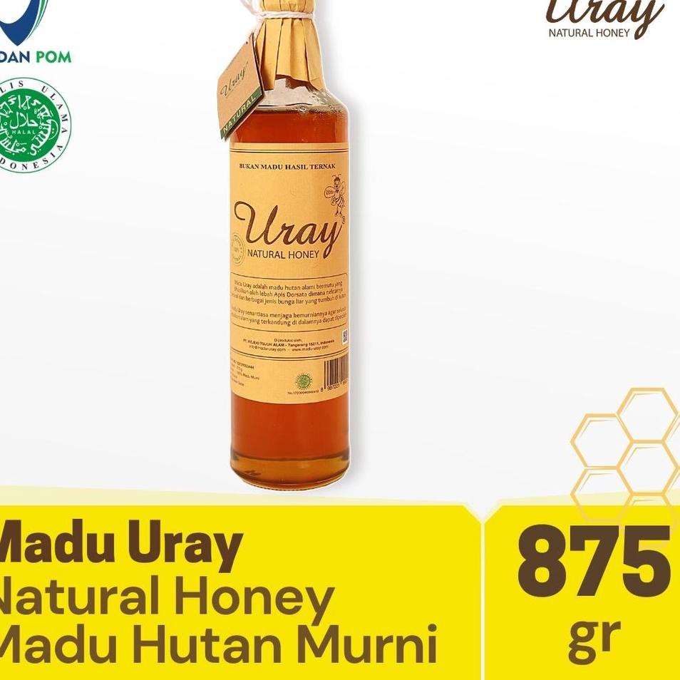 

✾ Uray Natural Honey 875gr - Murni - Hutan Asli ♞