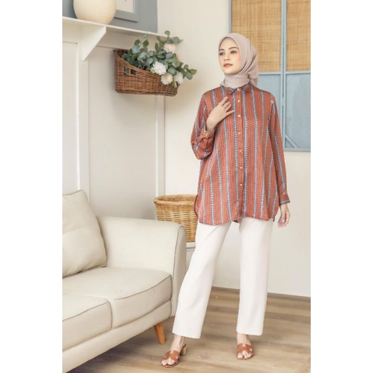 SIENNA BLUE XS Shena Shirt