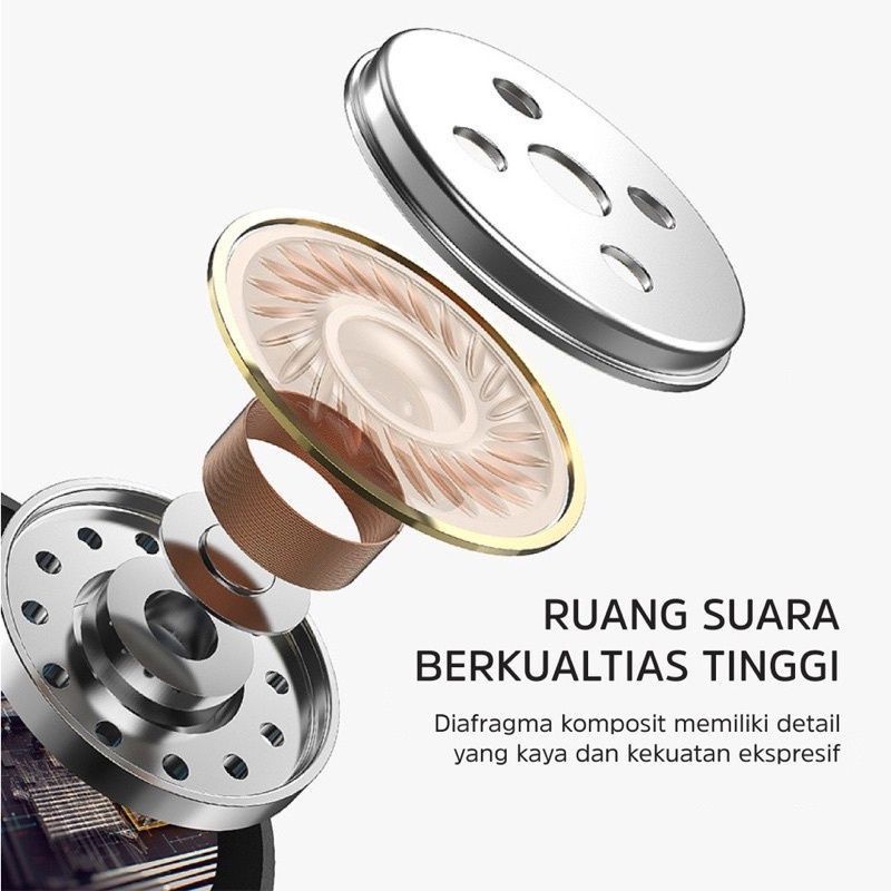 PROMO HANDSFREE / HEADSET FLECO FL 58 EARPHONE FL58 PREMIUM QUALITY BASS by.sultan