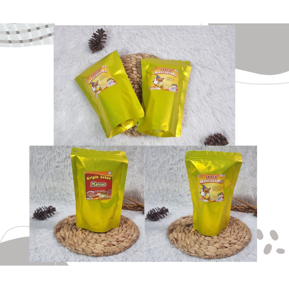 

SNACK ABRACADABRA BERHADIAH EMAS 100% DAN UANG TUNAI Termurah snack ABRACADABRA berhadiah langsung no hoax isi 1 bungkus Snack Zaman now