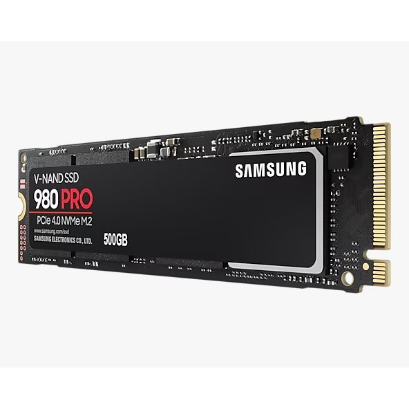 Samsung SSD 980 PRO 500GB PCle 4.0 NVMe M.2 2280