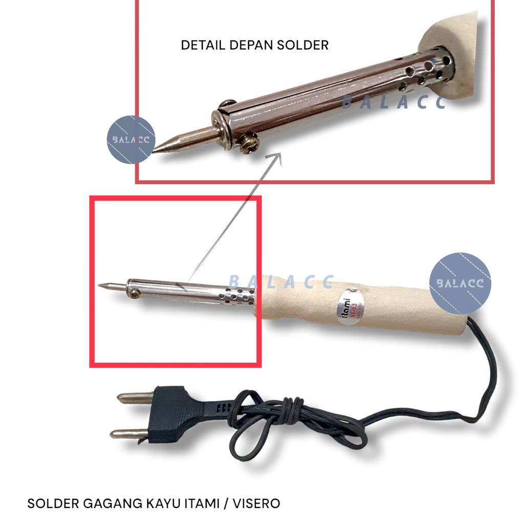 SOLDER 40 WATT ITAMI SOLDERING IRON Solder 40w Itami