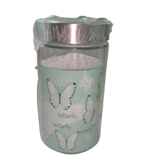 Toples Kaca Kedaung | Toples Kaca Tutup Silver | Toples Kaca IGS-800 SL