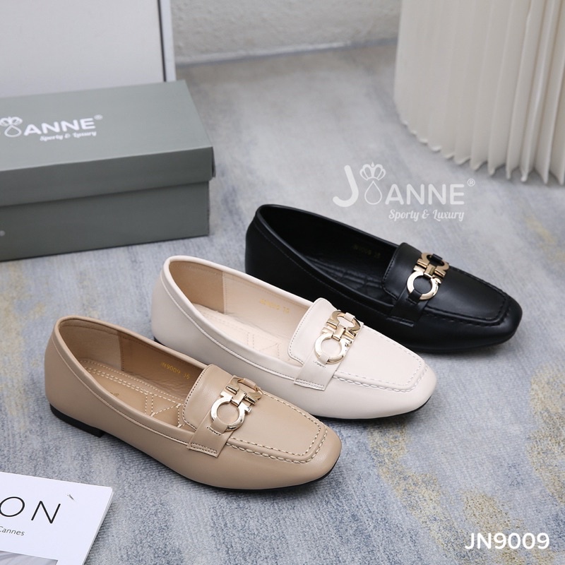 RESTOCK! [ORIGINAL] JOANNE Loafer Shoes Sepatu Kerja Wanita #JN9009