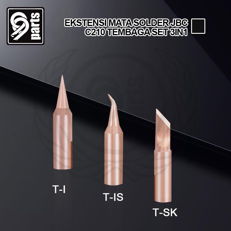 Set Ekstensi Mata Solder Tembaga JBC High Quality