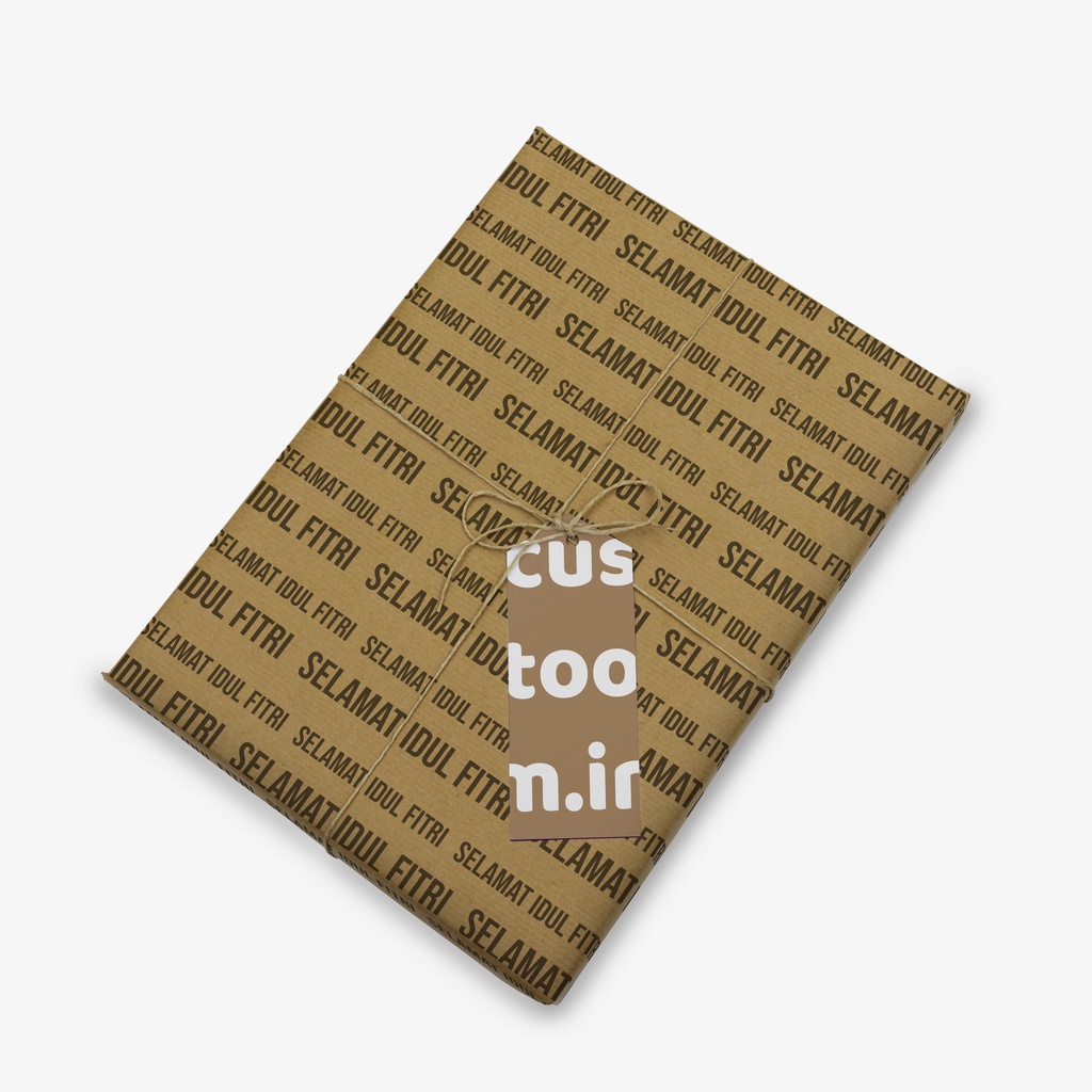 

Kertas Kado Vintage Edisi Lebaran - Custoom.in