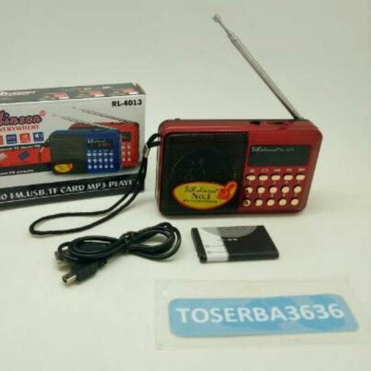 ❉ Speaker Mp3 Player Rolinson RL 4013 Radio Bisa Untuk Murotal Ayat Ayat Al-qur'an ◄