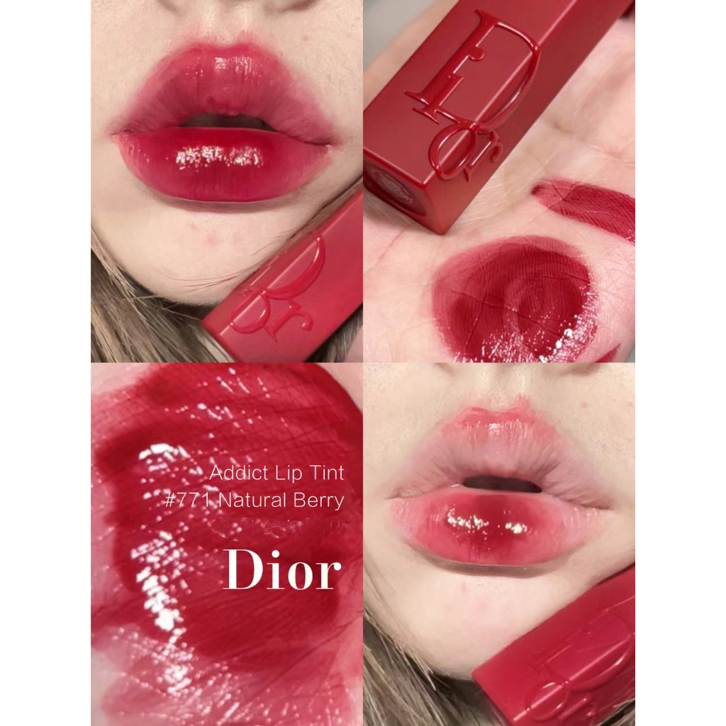 DIOR ADDICT LIP TINT 251 Natural Peach/351 Natural Nude/421 Natural Tea/541 Natural sienna/651 Natural Rose/771 Natural Berry  NO BOX