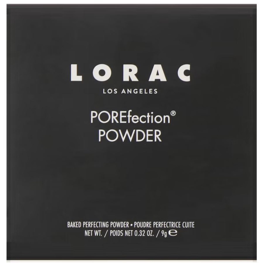 Lorac POREfection Powder (9 gr) PF3 Light Medium / Clair Moyen Shades Bedak Penutup Pori Pori Wajah ORI USA