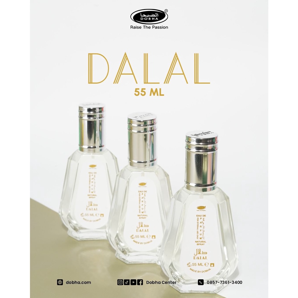 Parfum Minyak Wangi Spray DOBHA 55ML Original