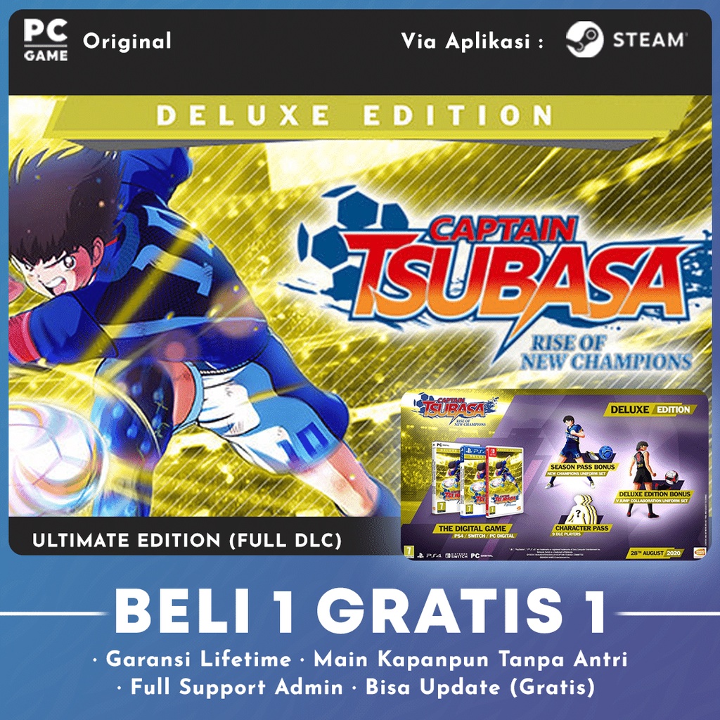 CAPTAIN TSUBASA : RISE OF NEW CHAMPION DELUXE EDITION ORIGINAL PC