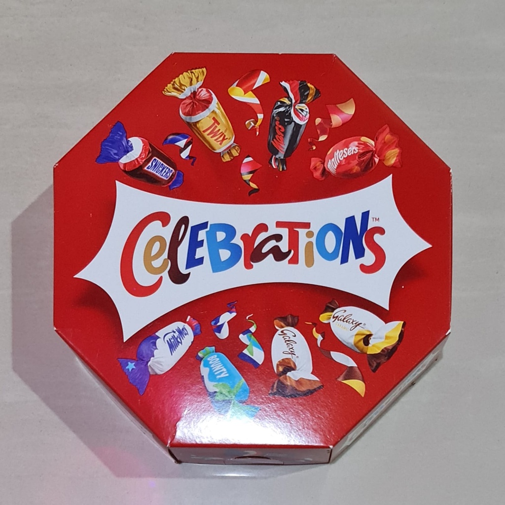 Mars Celebrations Mix of Milk Chocolate, Biskuit, &amp; Wafer 385 Gram