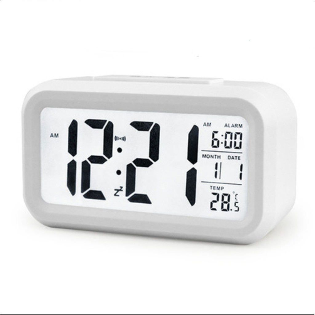 Jam Meja Pintar alarm jam Weker Digital Desktop Smart Clock