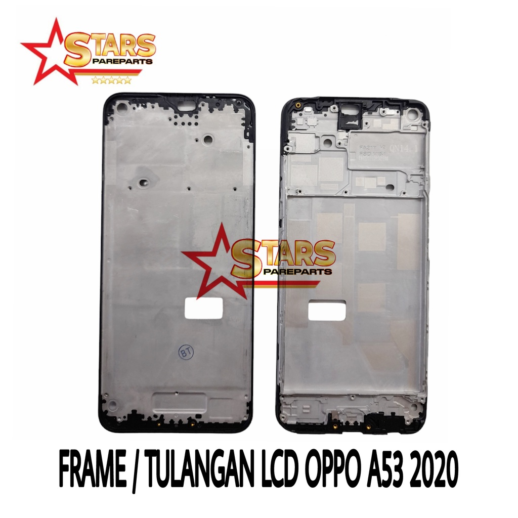 FRAME LCD / TULANGAN LCD / TATAKAN TENGAH LCD / BEZZEL MIDDEL OPPO A53 2020 COPOTAN MULUS