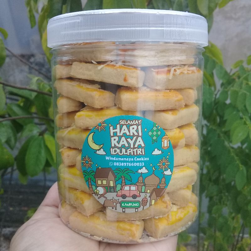 

KASTENGEL / kue kastengel 500gr / kue kering rasa keju tanpa pemanis buatan