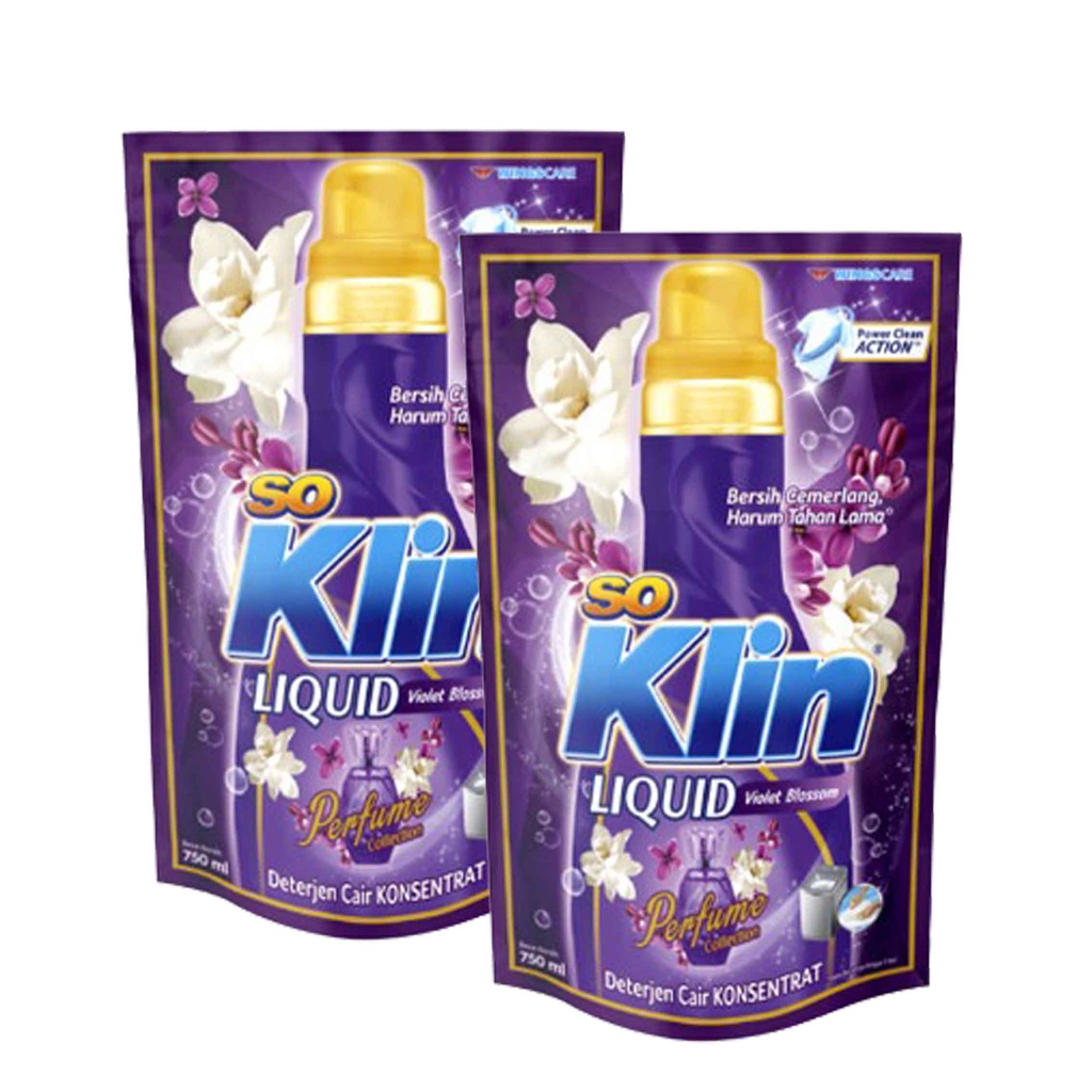 SOKLIN / DETERGEN LIQIUD /  VIOLET BLOSSOM / 720ML