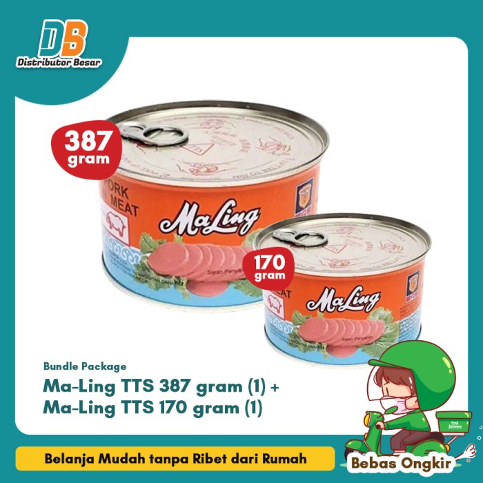 

MALING TTS PORK 397 GRAM + MALING TTS PORK 170 GRAM (BUNDLE)