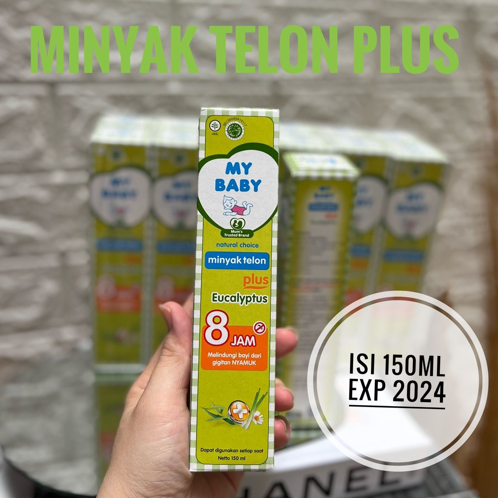 MINYAK TELON MY BABY PLUS 150ML / MINYAK TELON BAYI MYBABY 150ML