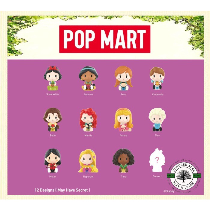 Pop Mart - 1 Set Disney Princess Ralph Breaks The Internet [Blind Box]